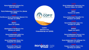 COP17: Зарлага биш орлого олж, хөрөнгө оруулалт татах манлайлал